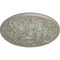 Ekena Millwork Baile Ceiling Medallion (Fits Canopies up to 6"), Hand-Painted Flash Gold, 31 1/4"OD x 2 1/4"P CM31BAFLS - alternate 4